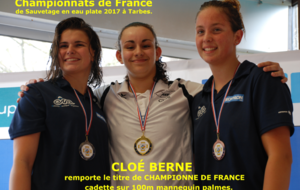 Cloé Championne de France