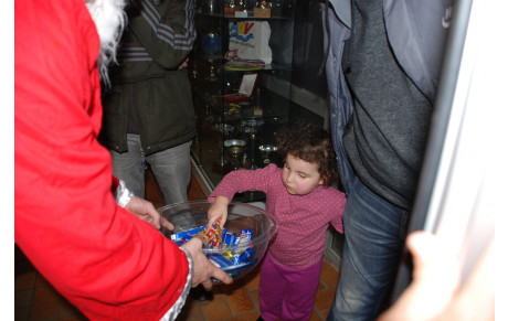 Le Père Noël est resté Mardi pour le 2ème cours