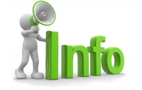 Informations : Fin des cours - Fiche inscription pré remplie